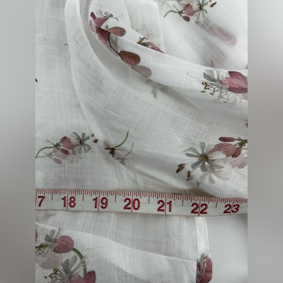 Zimmermann Dancer Floral Blouse size AU 2 No neck Tie Excellent Condition - Picture 6 of 9